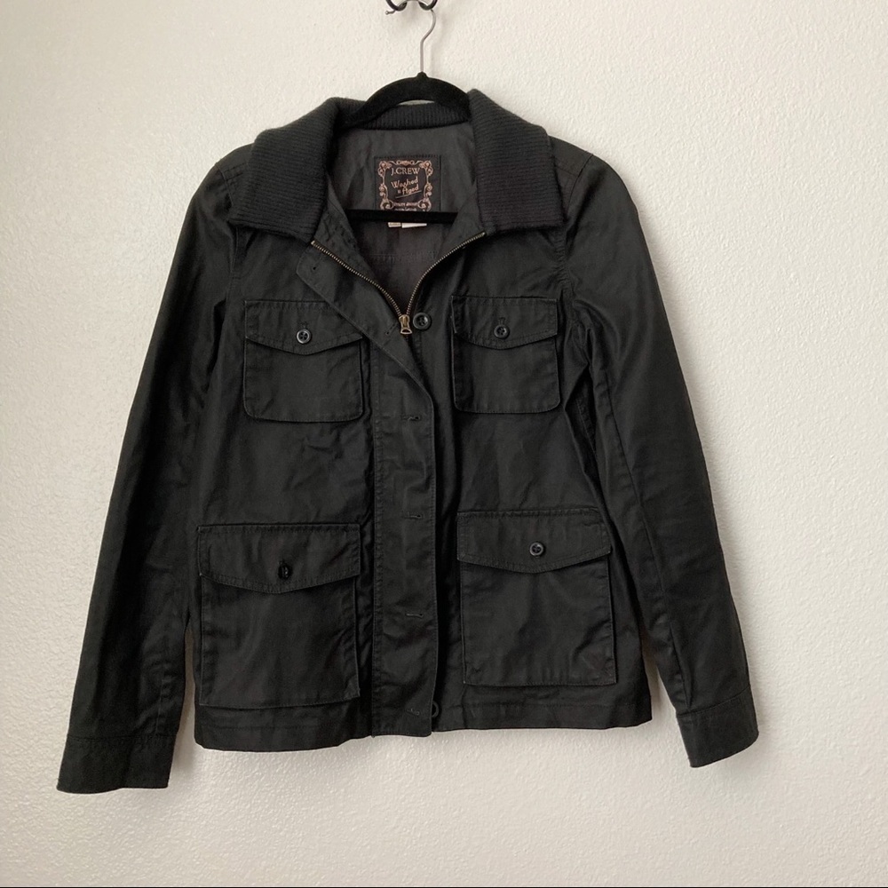 J. Crew Washed and Aged Utility Jacket | Size S - Picture 5 of 5
